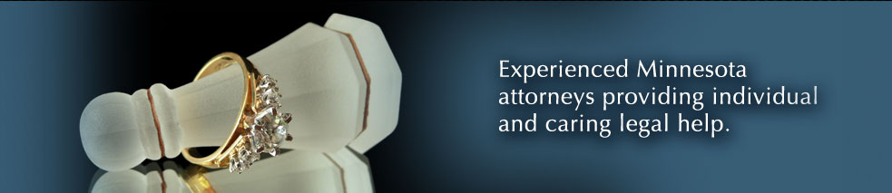 Experienced Minnesota divorce lawyers.